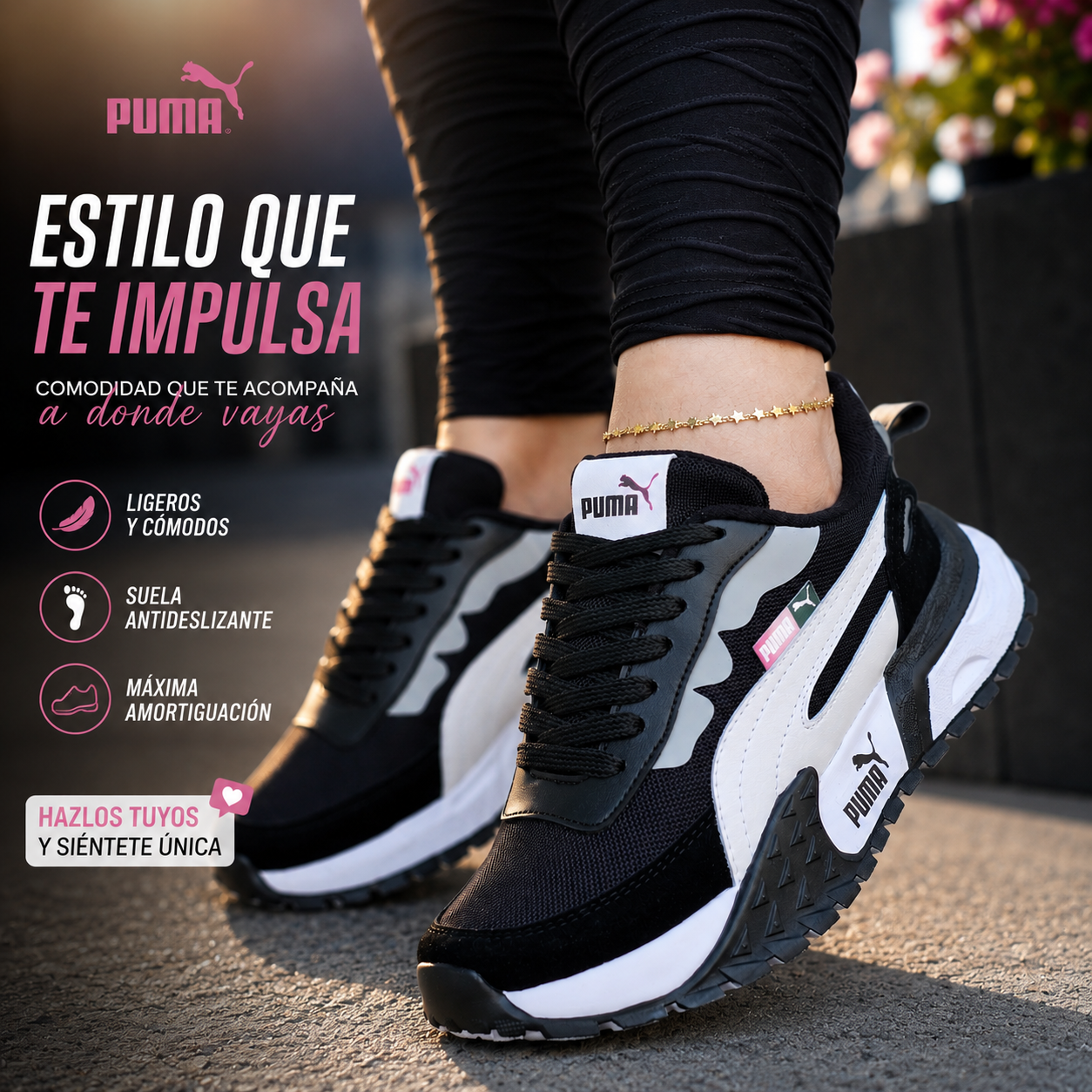 Style Rider Zinc Puma Dama + MEDIAS