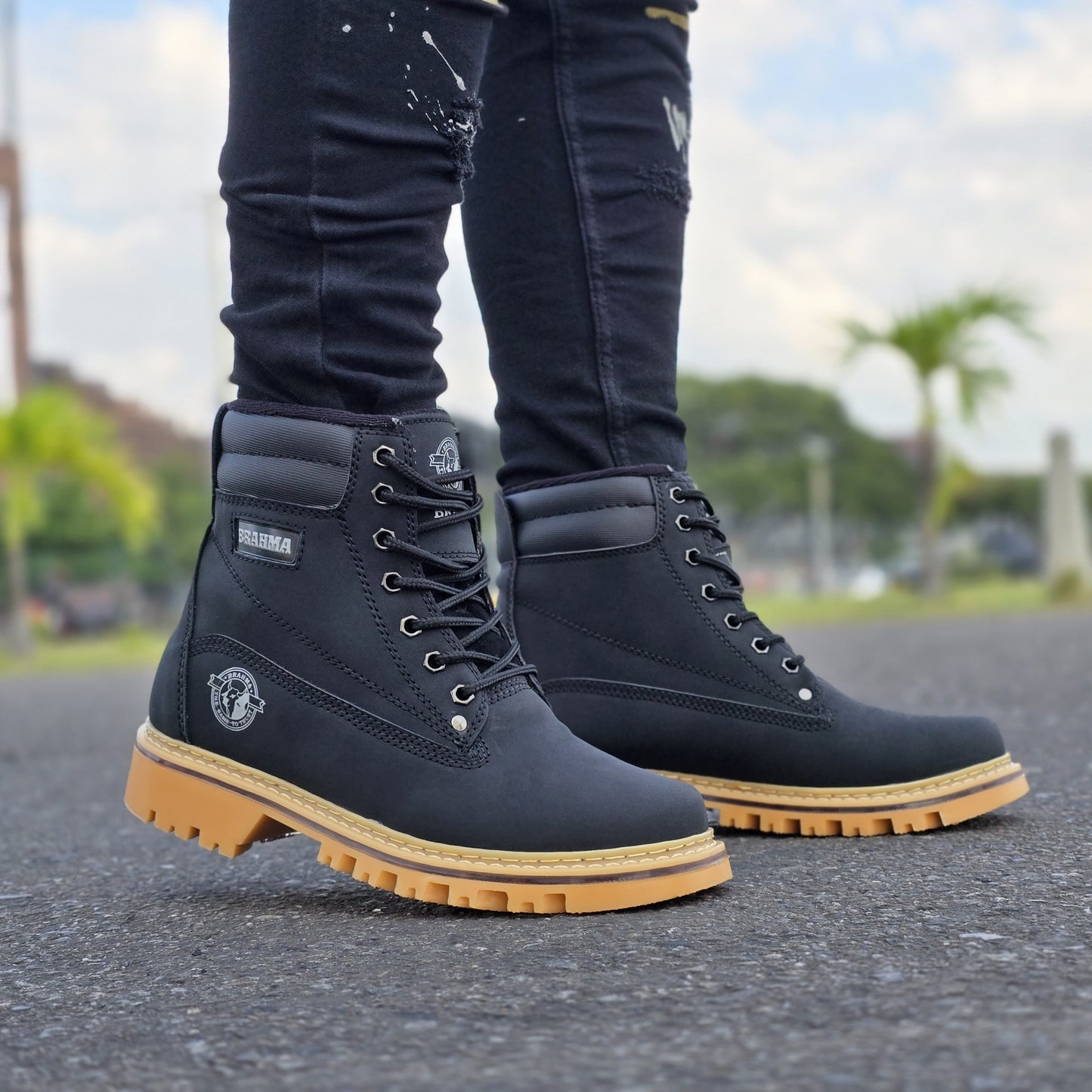 PR3489-AMA Botas Hombre Casual Dinámico