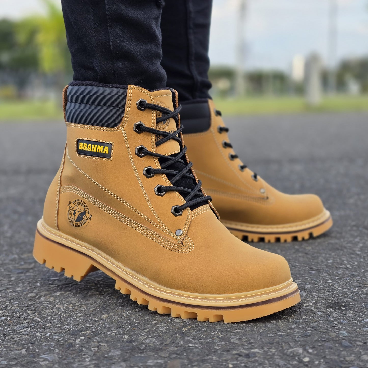 PR3489-AMA Botas Hombre Casual Dinámico